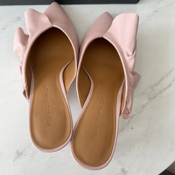 Rebecca Minkoff Millenial Pink Leather Giov Pump - Picture 2 of 7